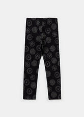 Ovs Printed Stretch Cotton Leggings